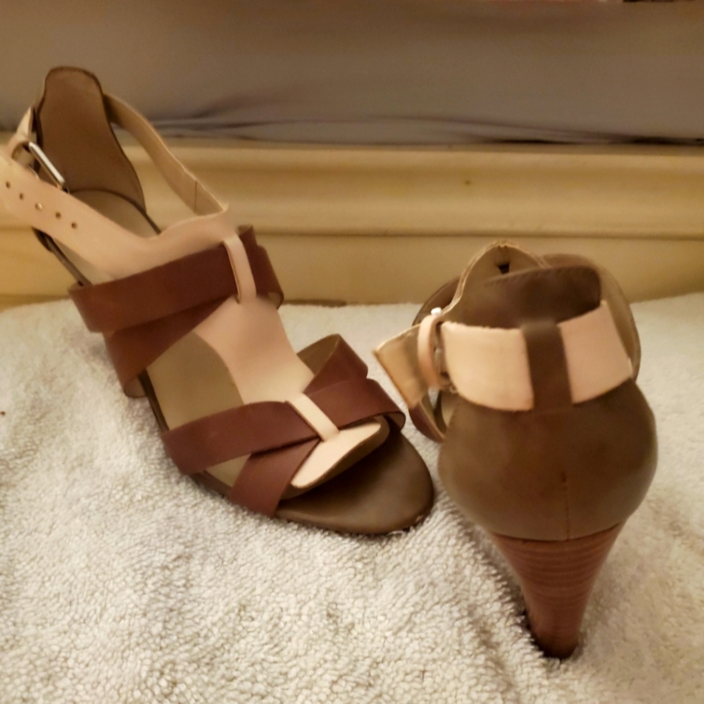 Franco Sarto Leather Sandal 8.5